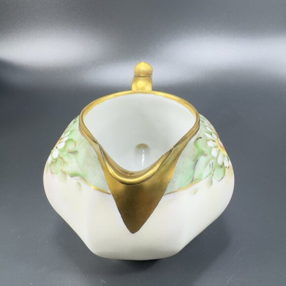 Vintage 1920s Z S & C Bavaria Fine Porcelain Small Pitcher Creamer Hand Painted - Picture 4 of 12
